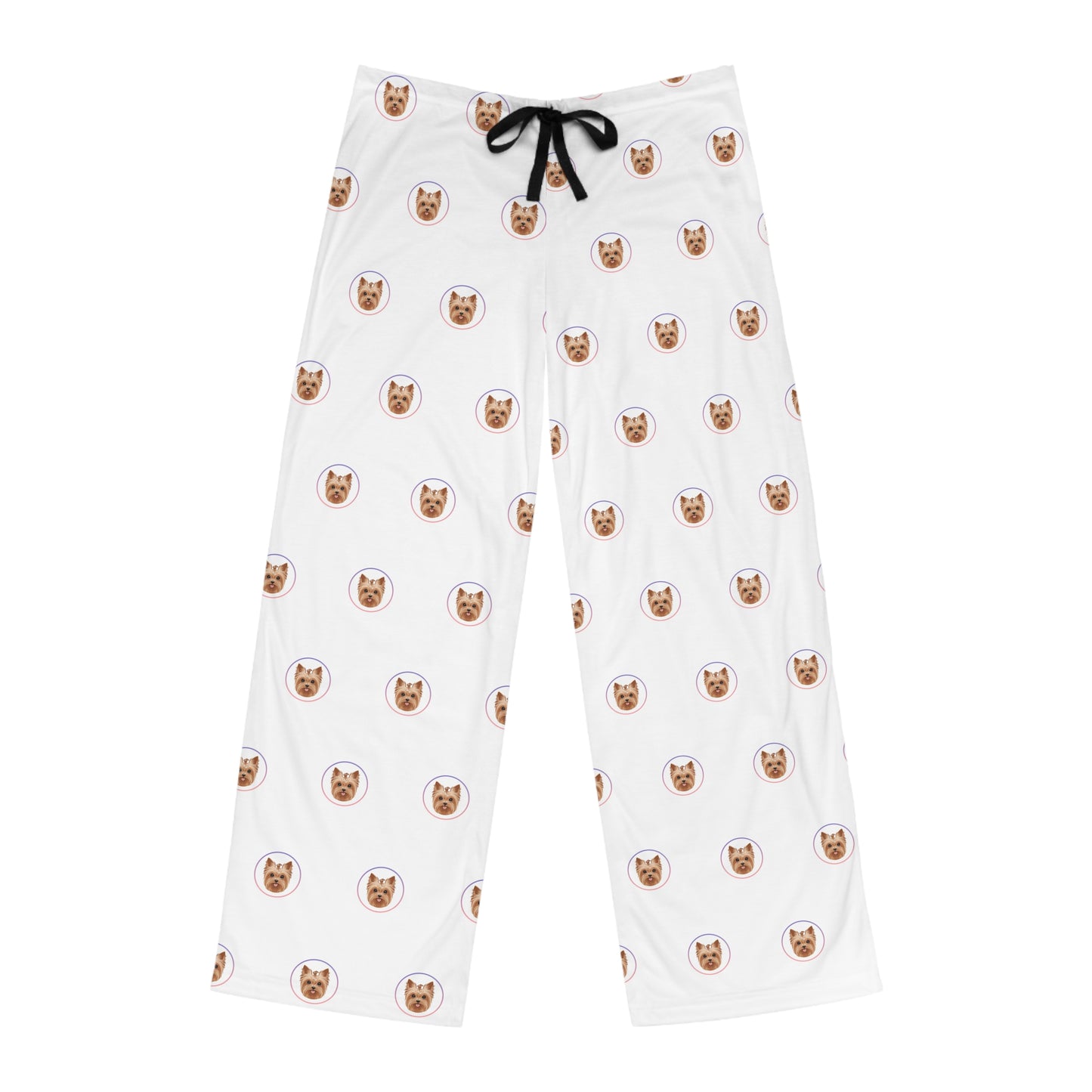 Copy of Yorkie Face Men's Pajama Pants - Cozy Sleepwear with Peanut Design
