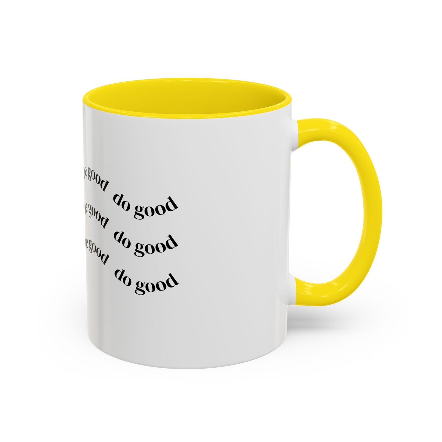 Inspirational Accent Coffee Mug, Cute Dog Decor, Motivational Gift, Pet Lover Coffee Cup, Be Good Do Good Mug