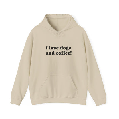 Cozy Dog Lover's Sweatshirt, Perfect Gift for Dog Owners, Coffee Lovers, Casual Outfit, Animal Lovers Apparel