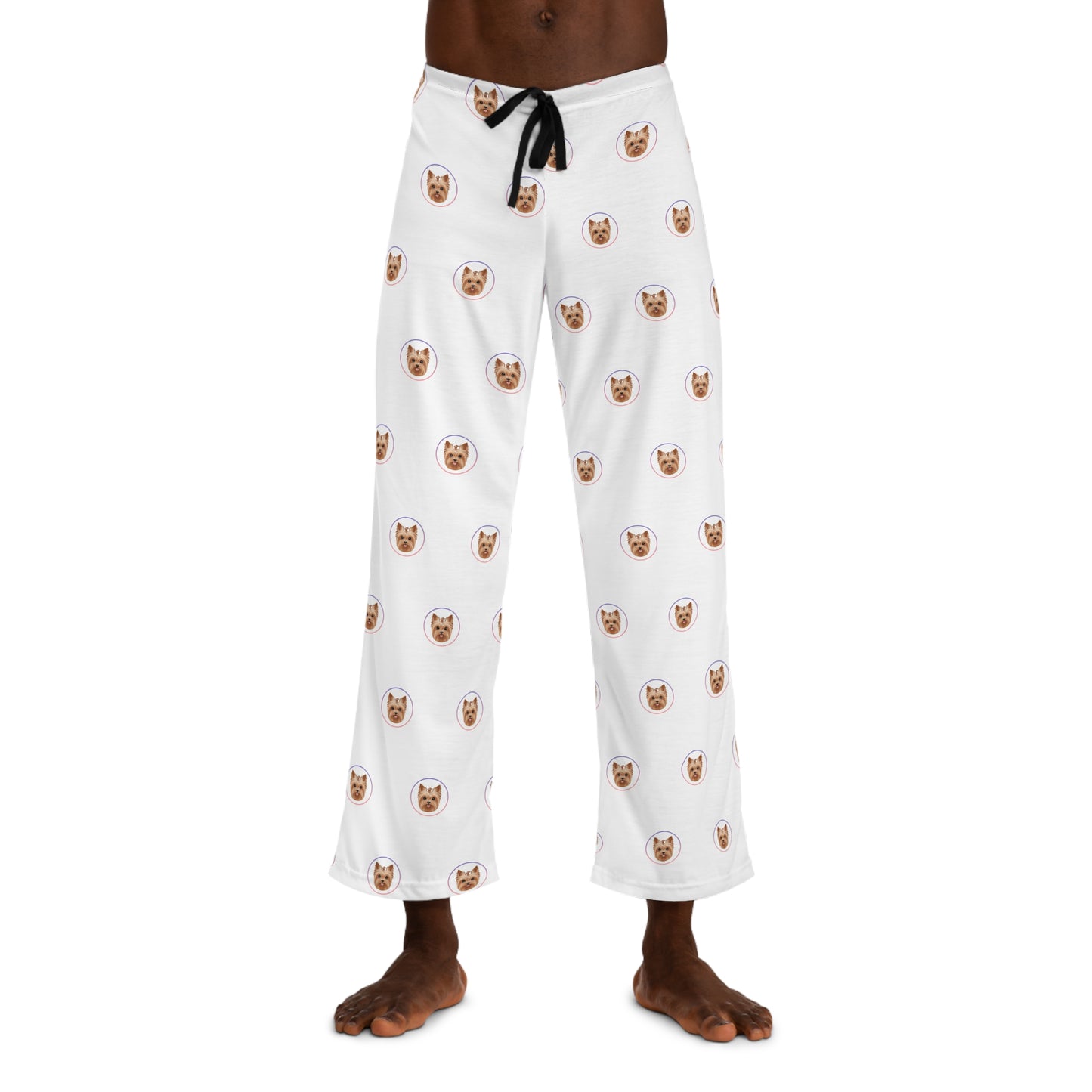 Copy of Yorkie Face Men's Pajama Pants - Cozy Sleepwear with Peanut Design