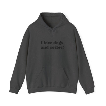 Cozy Dog Lover's Sweatshirt, Perfect Gift for Dog Owners, Coffee Lovers, Casual Outfit, Animal Lovers Apparel